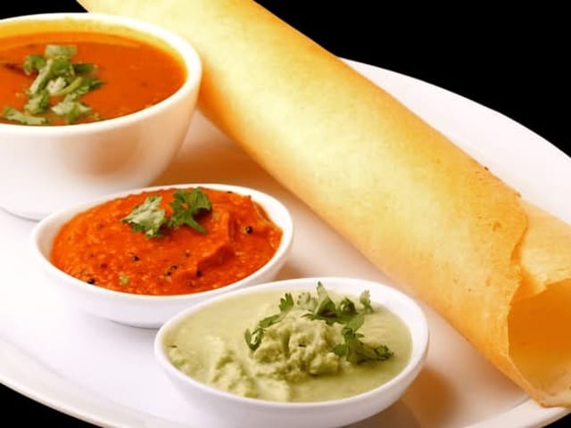 Onion Rava Masala Dosa (Vegan)